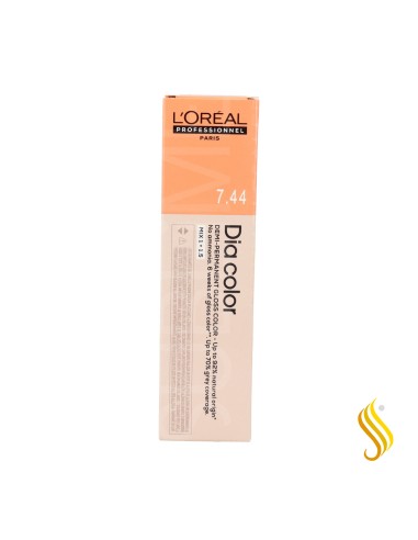 L’Oréal Dia Color 7.44 - Rubio Cobrizo Profundo 60 ml