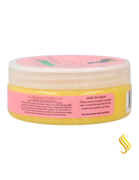 Camille Rose Brown Butter Melt Mandarin Oil Hair Balm 120 ml