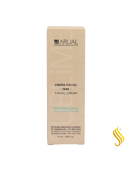 Arual Facial Cream for Oily and Combination Skin 50 ml