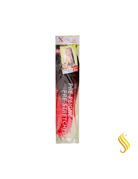 X-Pression Pré-Peigne T1B/Vermelho (1X2)