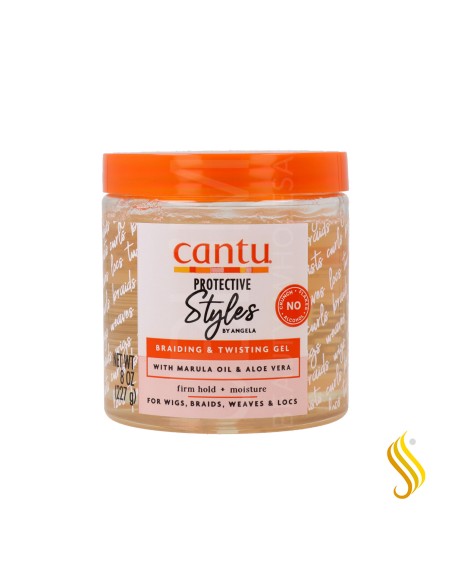 Cantu Protective Style Styles Braiding Twisting Gel 227 gr