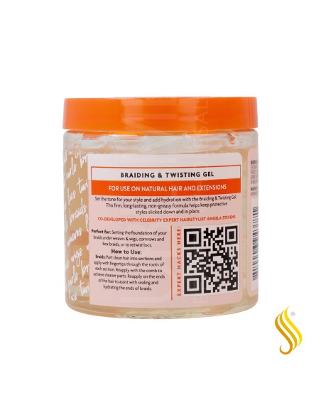 Cantu Protective Style Styles Braiding Twisting Gel 227 gr