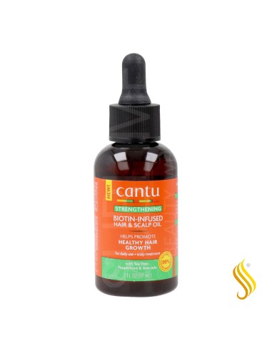 Cantu Strengthening Biotin-Infused Hair and Scalp Oil 59 ml