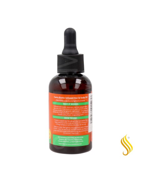 Cantu Strengthening Biotin-Infused Hair and Scalp Oil 59 ml