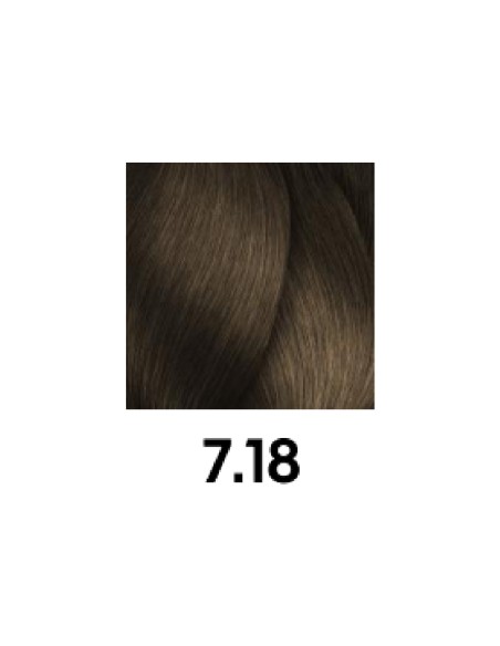 L'Óreal Inoa 7.18 - Rubio Ceniza Moca 60 gr
