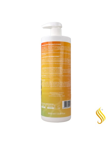 Diamond Girl Shampooing à l'huile de mangue bouclée 1000 ml