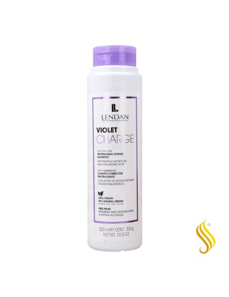 Lendan Violet Charge Shampooing Anti-Jaune 300 ml