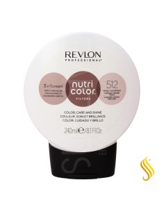 Revlon Nutri Color Filters 512/Castaño Ceniza Perlado 240 ml
