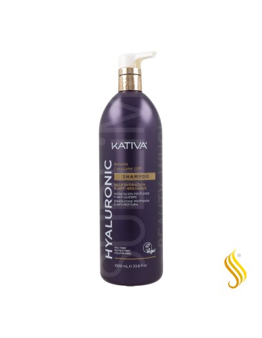 Kativa Shampoo Hialurônico Queratina Coenzima Q10 1000 ml