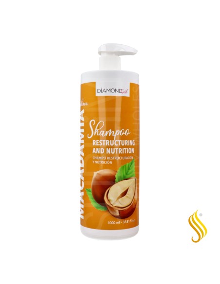 Shampoo Reestruturante Diamond Girl Macadâmia 1000 ml.