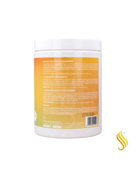 Máscara de óleo de manga encaracolada Diamond Girl 1000 ml