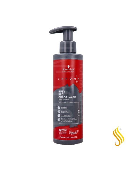 Schwarzkopf Igora Chroma Id Cm Cor Vermelho Rubi 6-88 300 ml