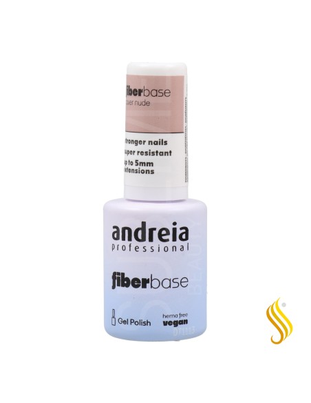 Andreia Gel Polonês Fibra Base Cor Cobertura Nude 10,5 ml