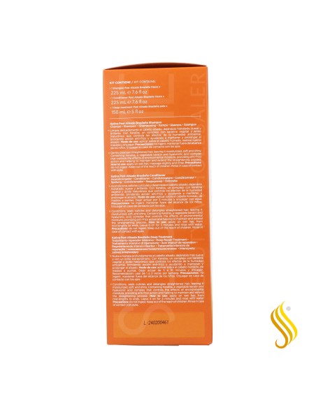 Kativa Post Brazilian Straightening Kit 3 U Shampoo + Conditioner + Treatment