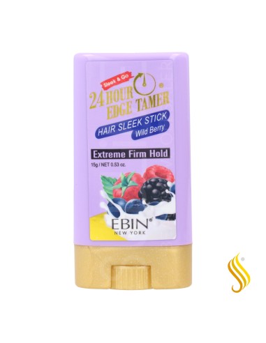 Ebin New York 24Hr Edge Sleek Wild Berry Wax 15 gr