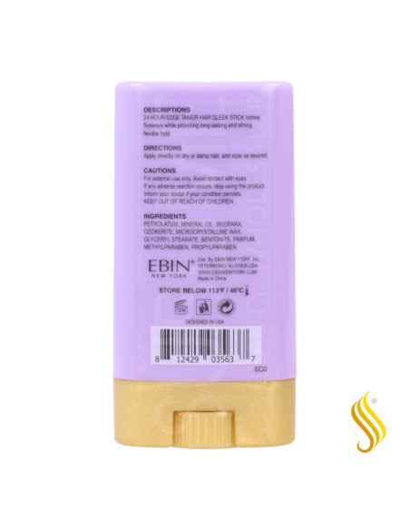 Ebin New York 24Hr Edge Sleek Wild Berry Wax 15 gr