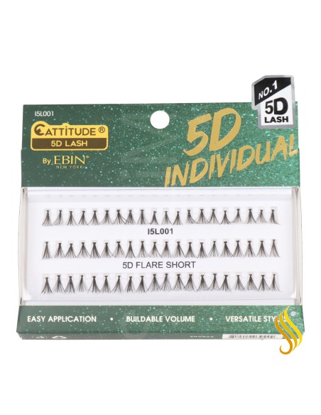 Cils individuels Ebin New York Cattitude 5D 001