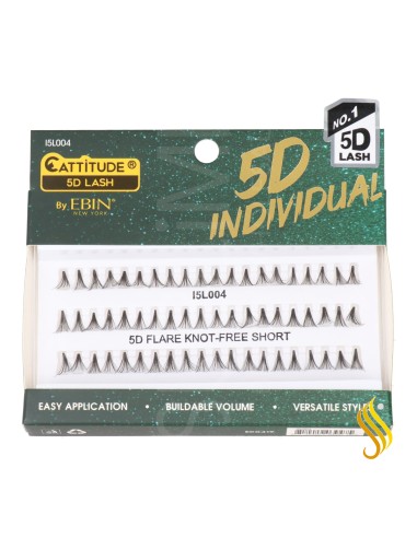 Cils individuels Ebin New York Cattitude 5D 004