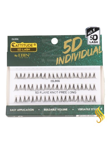 Cils individuels Ebin New York Cattitude 5D 006