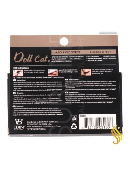 Ebin New York Doll Cat Lash Courtney