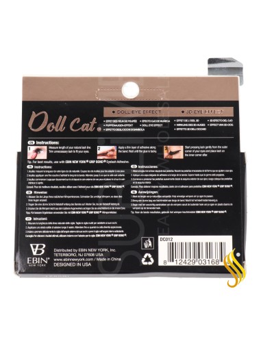 Ebin New York Doll Cat Lash Lacey