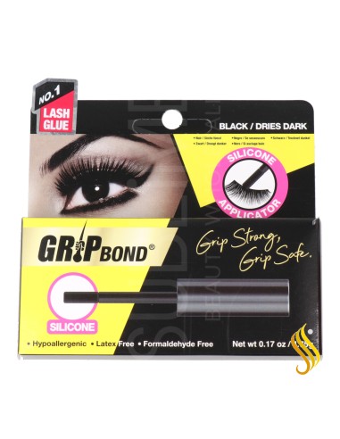 Ebin New York Adesivo para cílios Grip Bond 5G Garrafa preta 75 gr