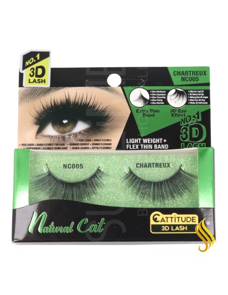 Ebin New York Natural Cat Lash Chartreux