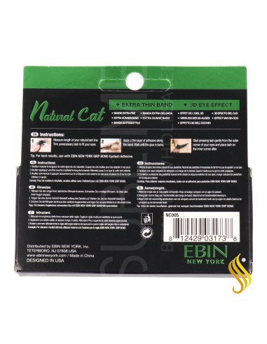Ebin New York Natural Cat Lash Chartreux