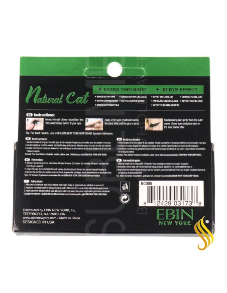 Ebin New York Natural Cat Lash Chartreux