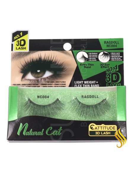 Ebin New York Cils de chat naturels Ragdoll