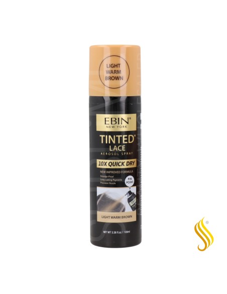 Ebin New York Quick Tinted Lace Spray Light Warm Brown 100 ml