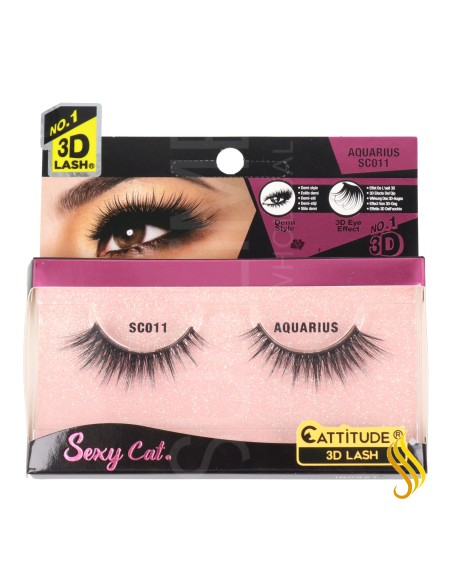 Ebin New York Sexy Cat Lash Aquário
