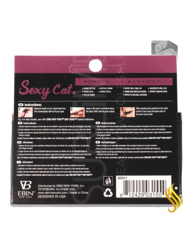 Ebin New York Sexy Cat Lash Aquário