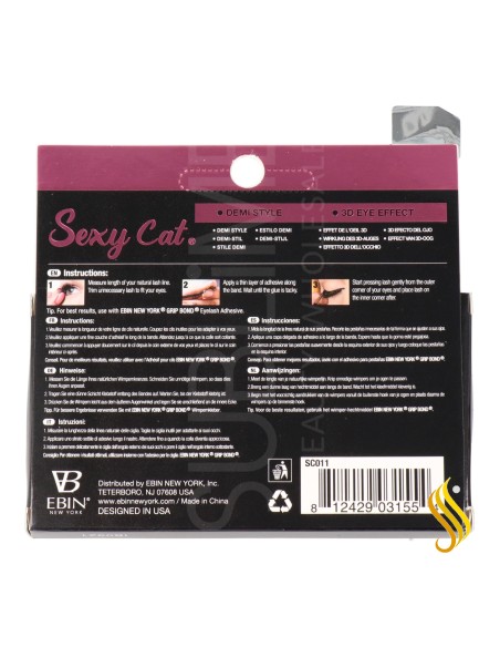 Ebin New York Sexy Cat Lash Aquário
