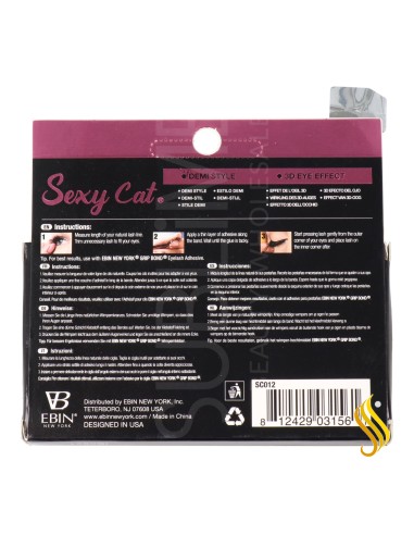 Ebin New York Sexy Cat Lash Pisces