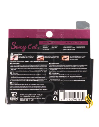 Ebin New York Sexy Cat Lash Sagittarius