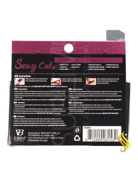 Ebin New York Sexy Cat Lash Sagittarius