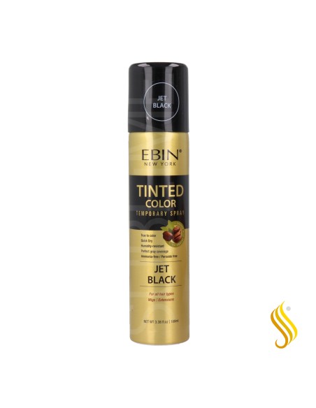 Ebin New York Tinted Color Jet Black Spray 100 ml