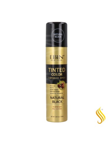 Ebin New York Tinted Color Natural Black Spray 100 ml