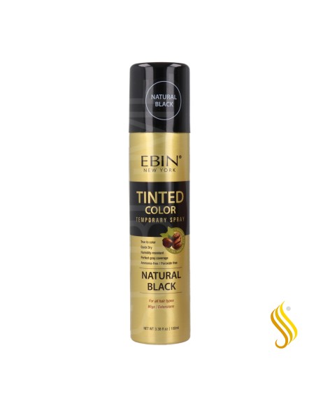 Ebin New York Tinted Color Natural Black Spray 100 ml