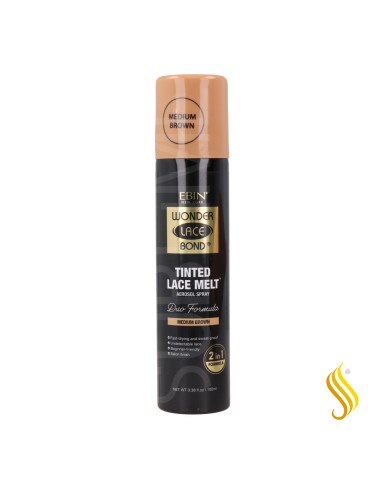Ebin New York Tinted Lace Melt Medium Brown Aerosol Spray 100 ml