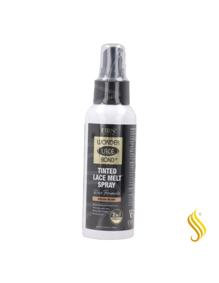 Ebin New York Tinted Lace Melt Pump Medium Brown Spray 100 ml
