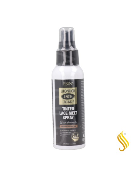 Ebin New York Tinted Lace Melt Pump Medium Dark Brown Spray 100 ml