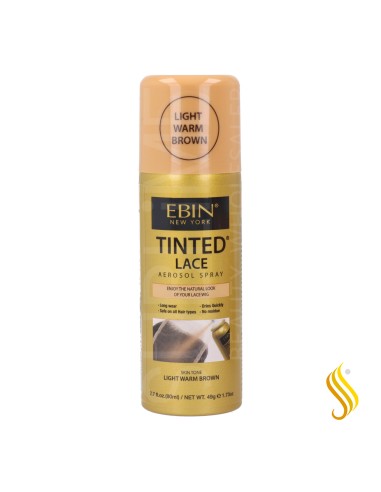Ebin New York Tinted Lace Light Warm Brown Spray 80 ml