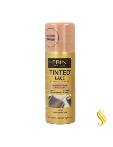 Ebin New York Tinted Lace Medium Brown Spray 80 ml