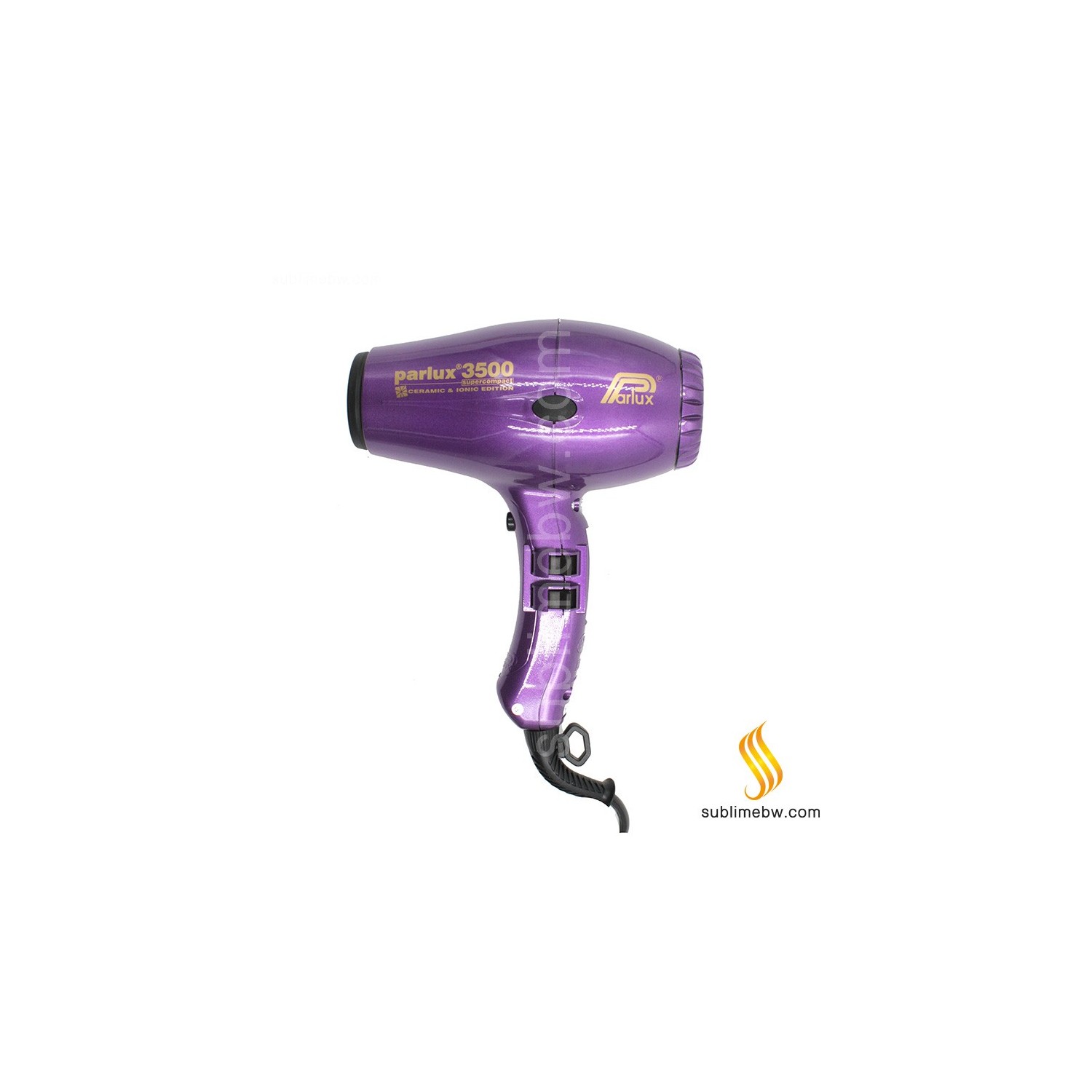 Parlux Hair Dryer Ceramic Ionic 3500 Violet