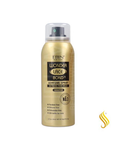 Ebin New York Wonder Lace Bond Adhésif Spray Sensible 80 ml