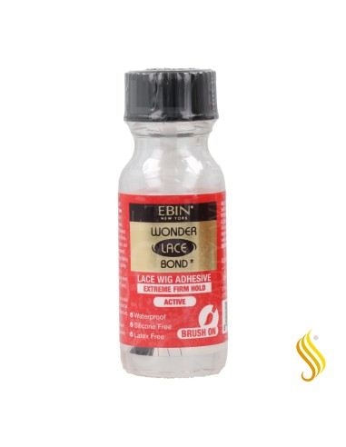 Ebin New York Wonder Lace Bond Adesivo Firme Tipo Transparente 15 ml