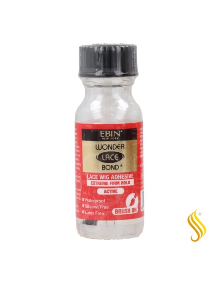 Ebin New York Wonder Lace Bond Adesivo Firme Tipo Transparente 15 ml