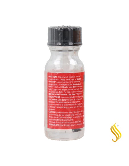 Ebin New York Wonder Lace Bond Adesivo Firme Tipo Transparente 15 ml